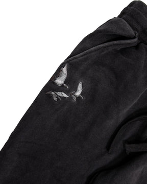 Staple Vernon Embroidered Trouser 2111B6697-Black