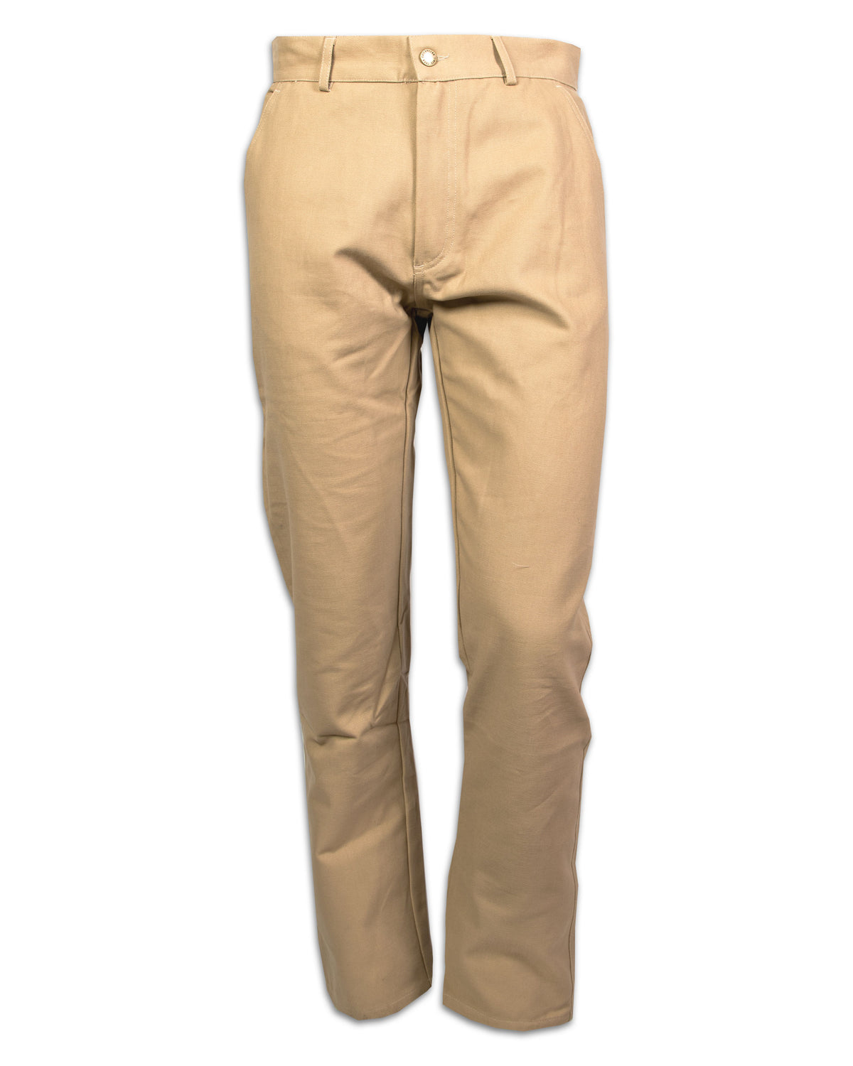 Man Pant Cat wwr Canvas Carpenter Pants Camel