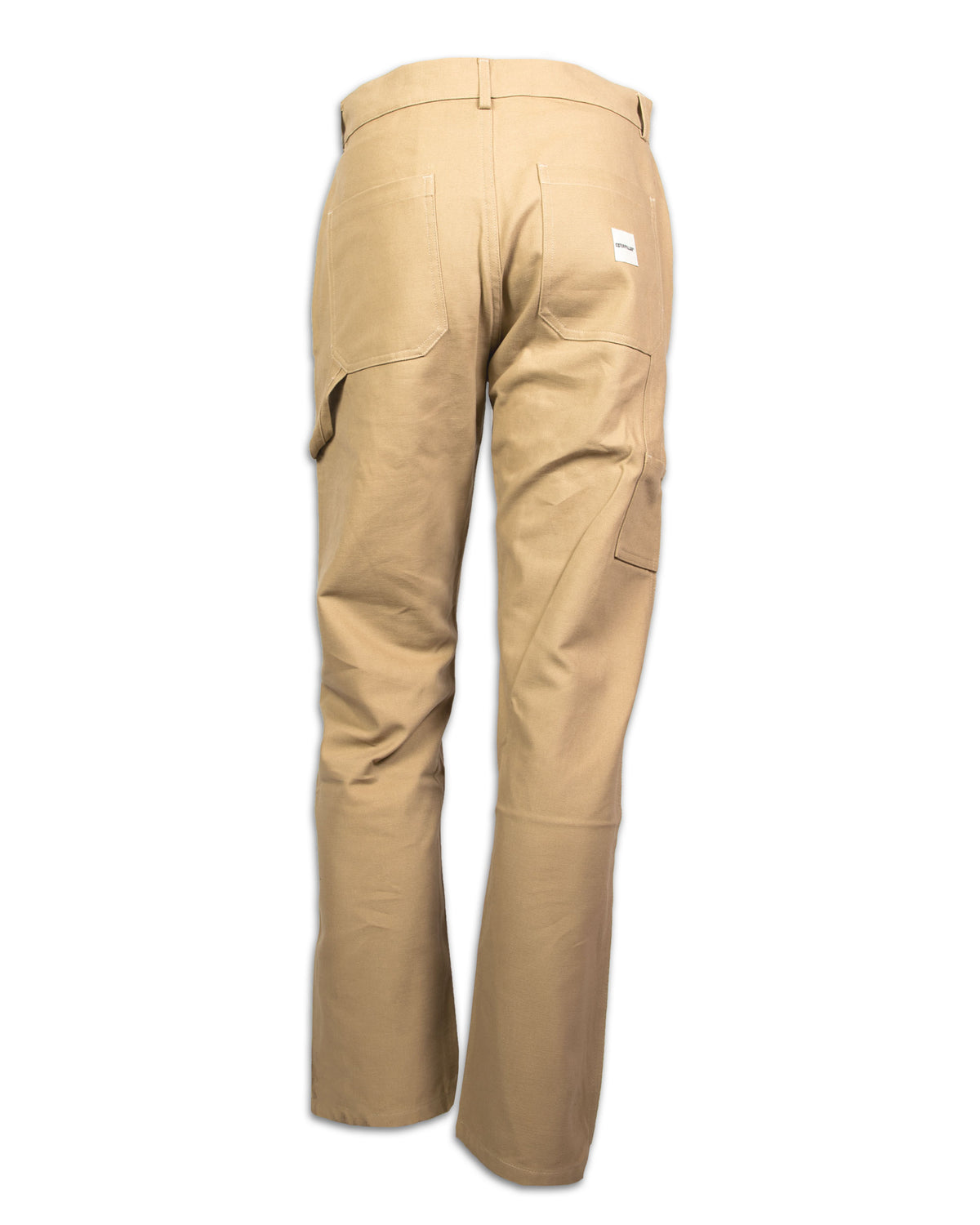 Man Pant Cat wwr Canvas Carpenter Pants Camel