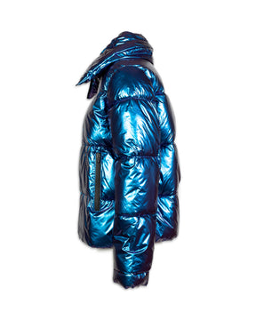 Woman Down Jacket Canadian Amherst Blue