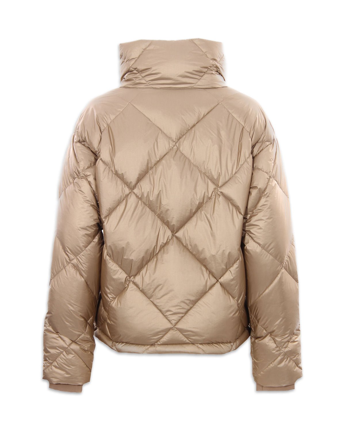 Piumino Donna K-Way Imelda Heavy Quilted Metal Gold