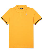 Polo K-Way Vincent Contrast Stretch Yellow