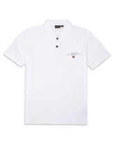 Polo Uomo Napapijri Elbas Jersey Bianco