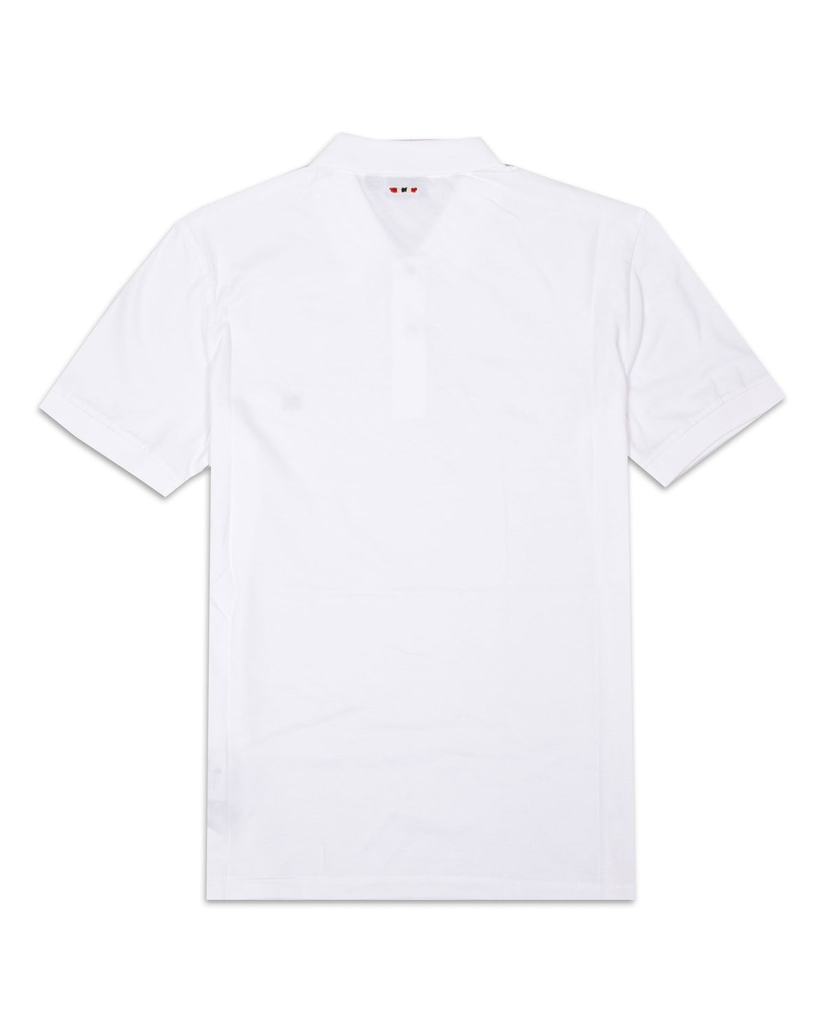 Man Polo Shirt Napapijri Elbas Jersey White