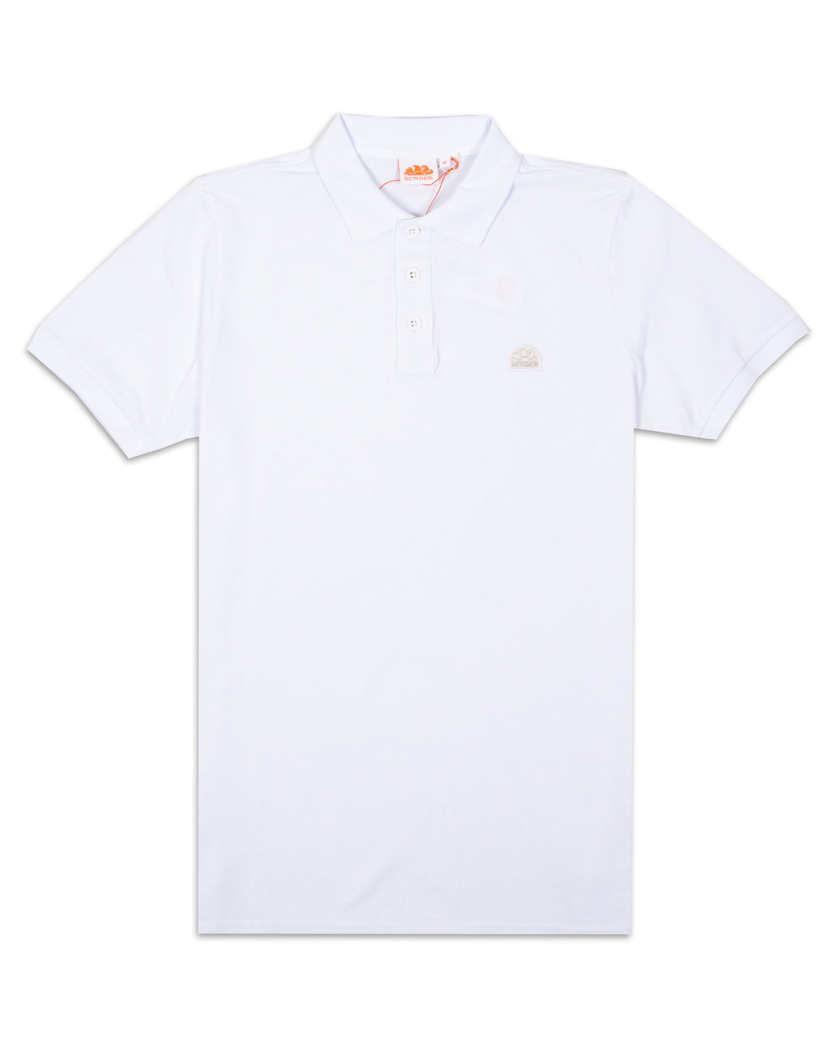 Polo Shirt Man Sundek White