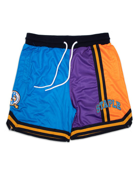 Short Uomo Staple Sunnyside Basketball Blu