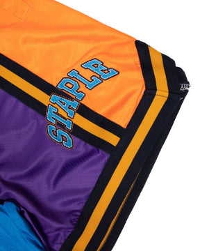 Short Uomo Staple Sunnyside Basketball Blu