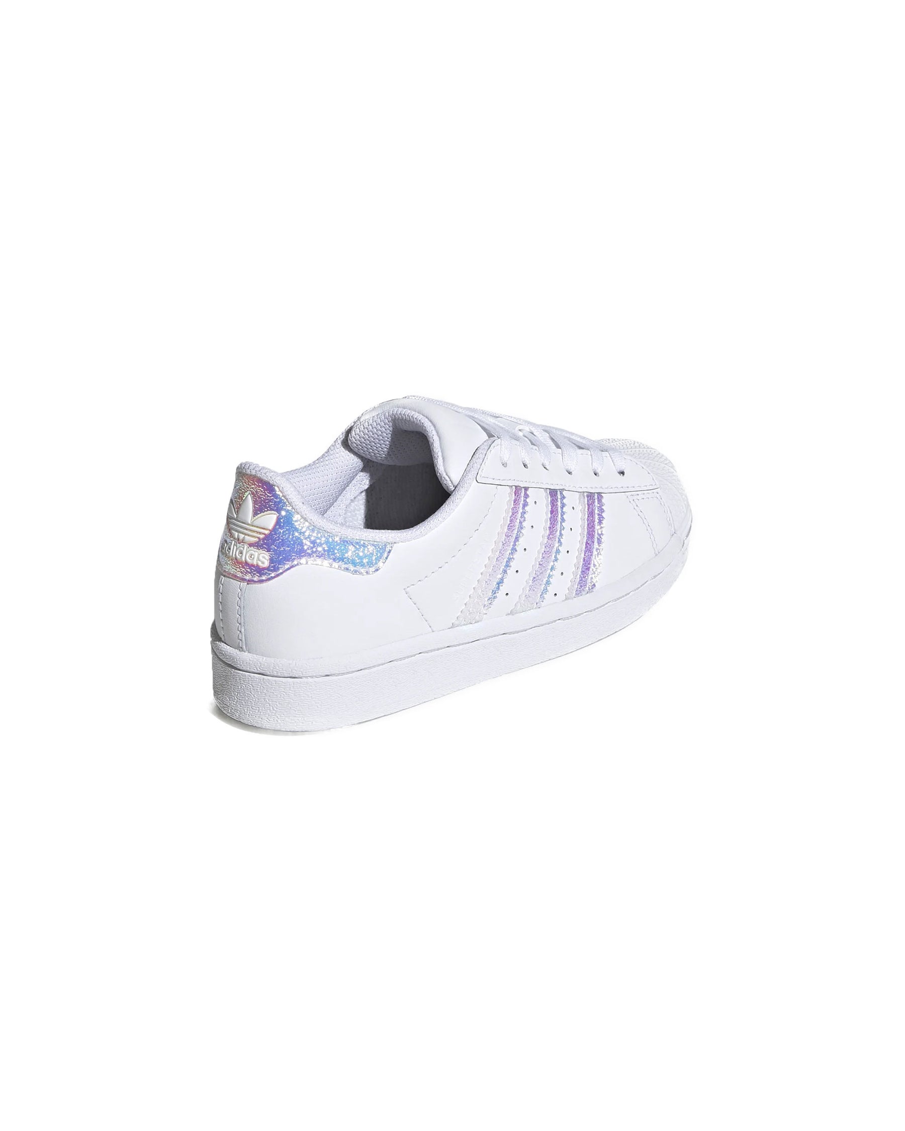 Sneakers Adidas Superstar C White Glitter