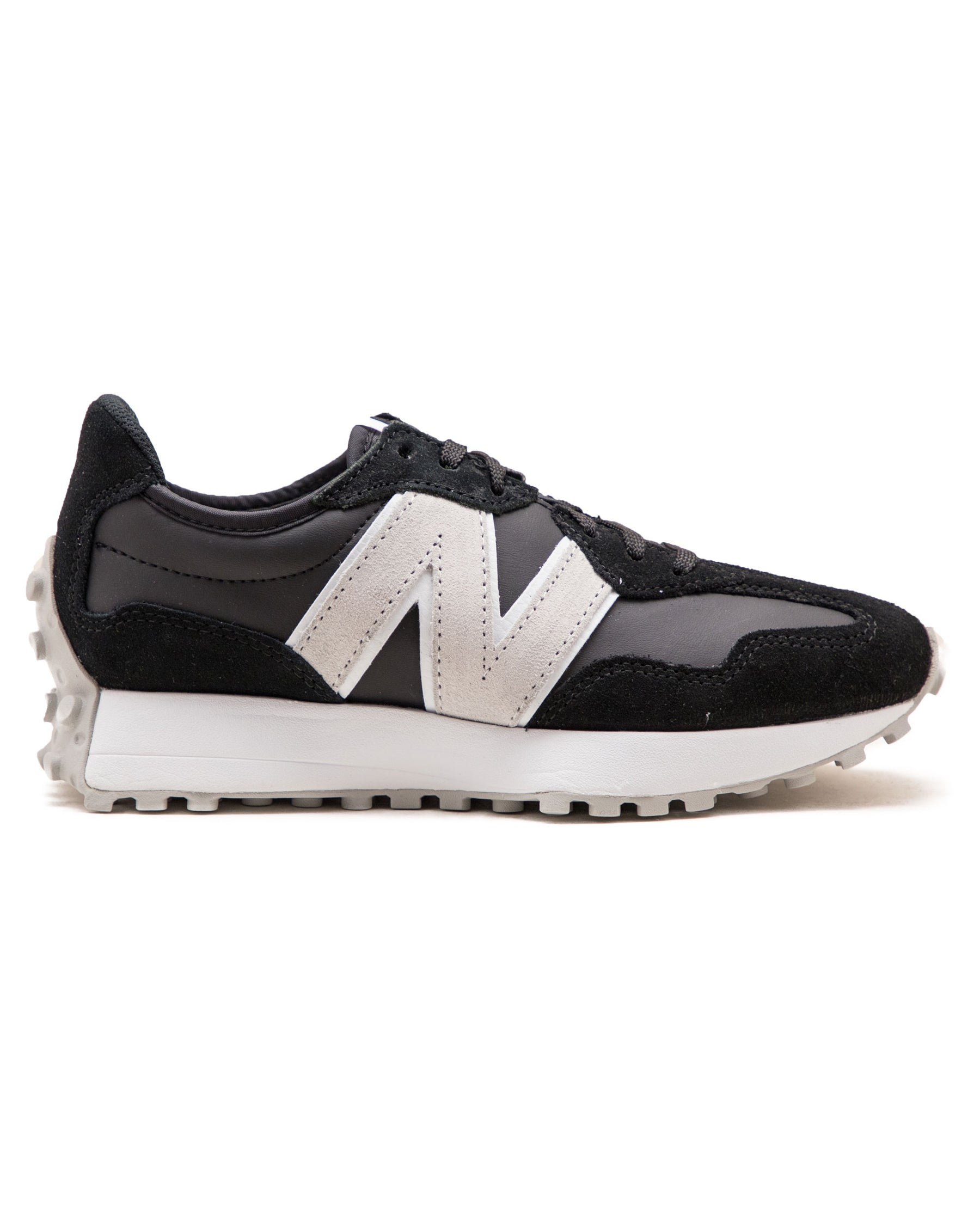 Sneakers New Balance 327 Pelle Nero Bianco