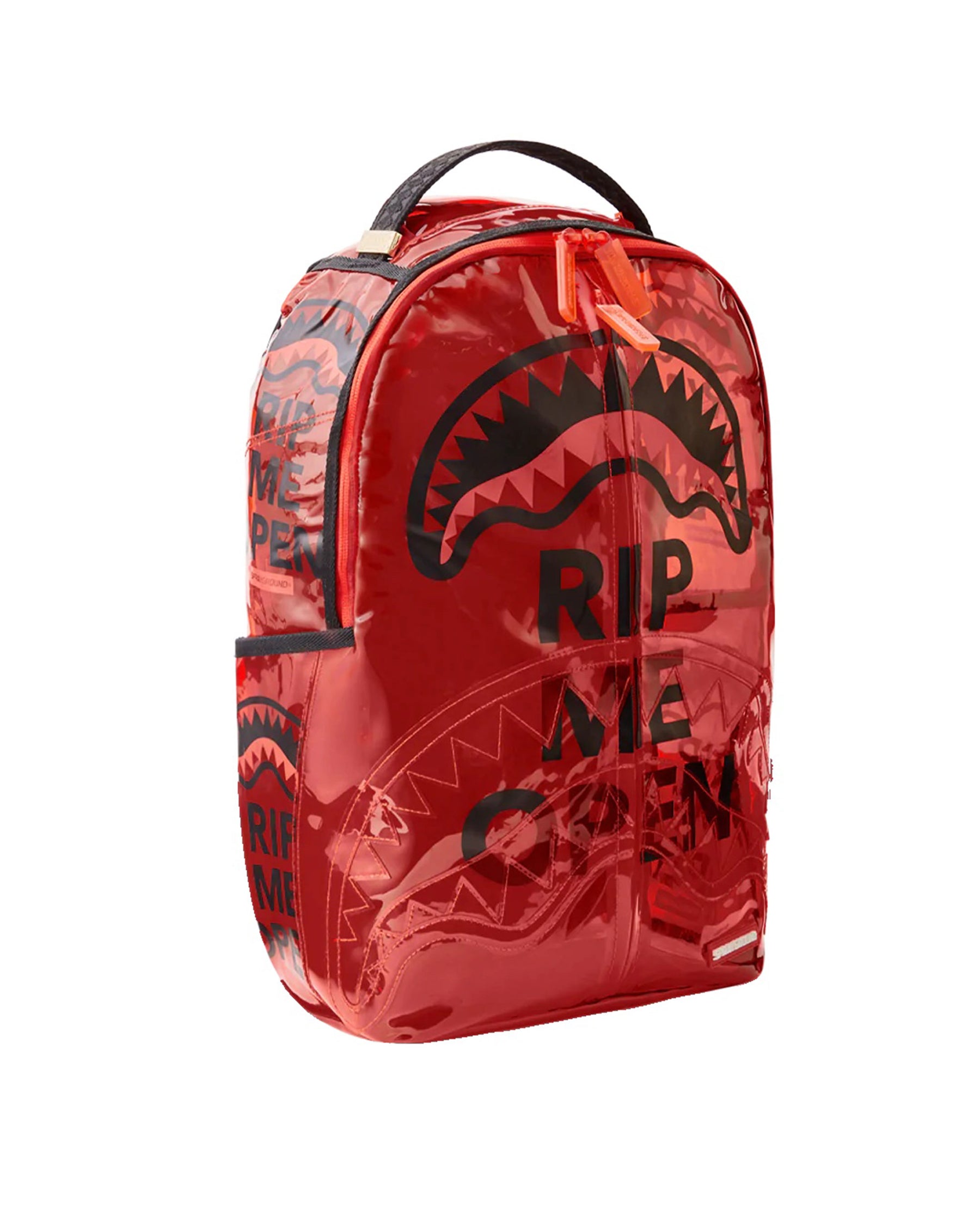 Sprayground Rip Me Open Red Backpack