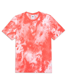 T-Shirt Adidas Uomo Basic Tie Dye Corallo