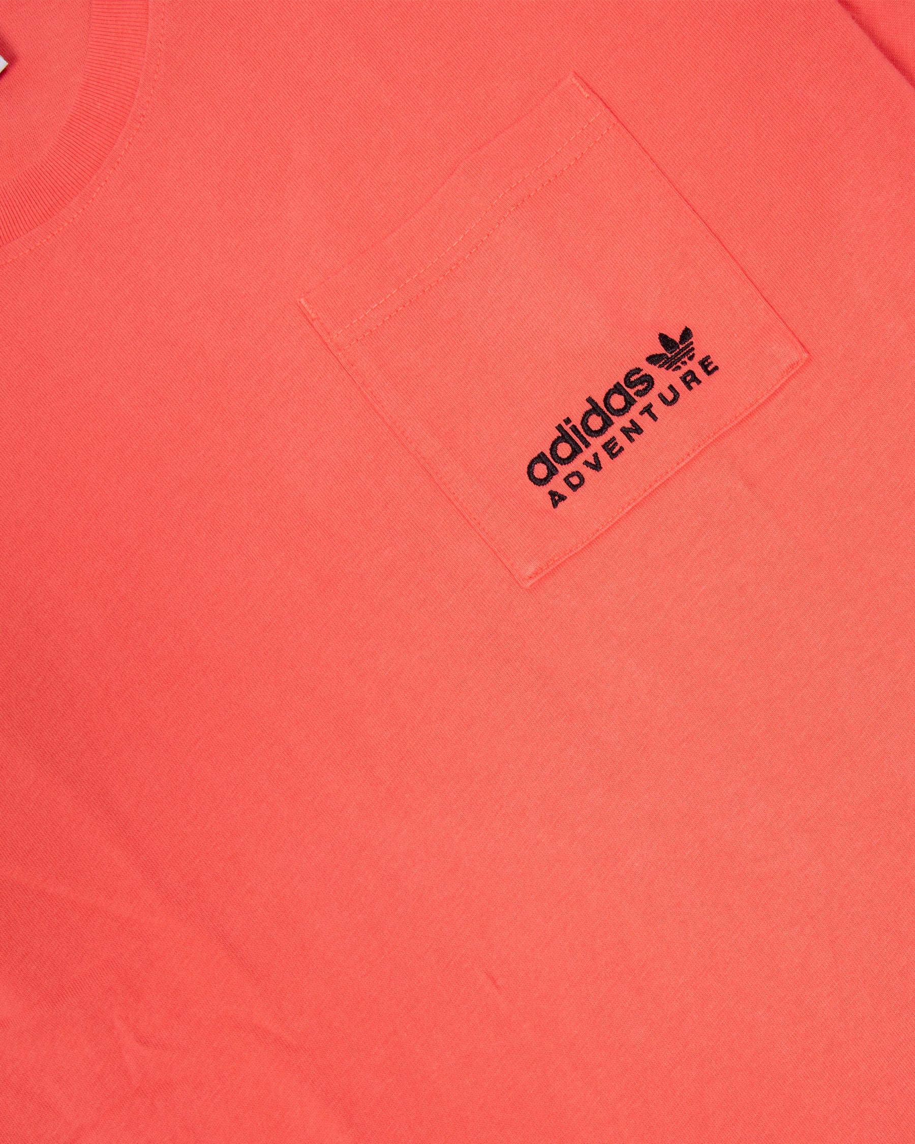 T-Shirt Adidas Uomo Pocket Corallo