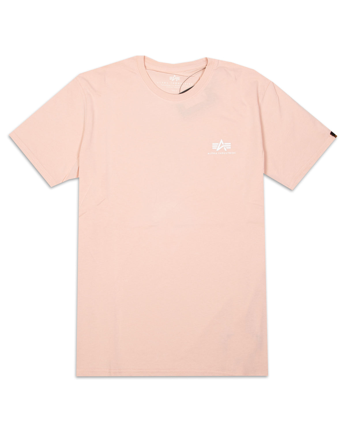 T-Shirt Alpha Industries Basic Small Logo Pink