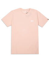 T-Shirt Alpha Industries Basic Small Logo Rosa