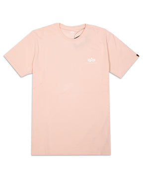 T-Shirt Alpha Industries Basic Small Logo Pink