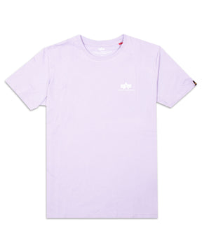 T-Shirt Alpha Industries Basic Small Logo Viola