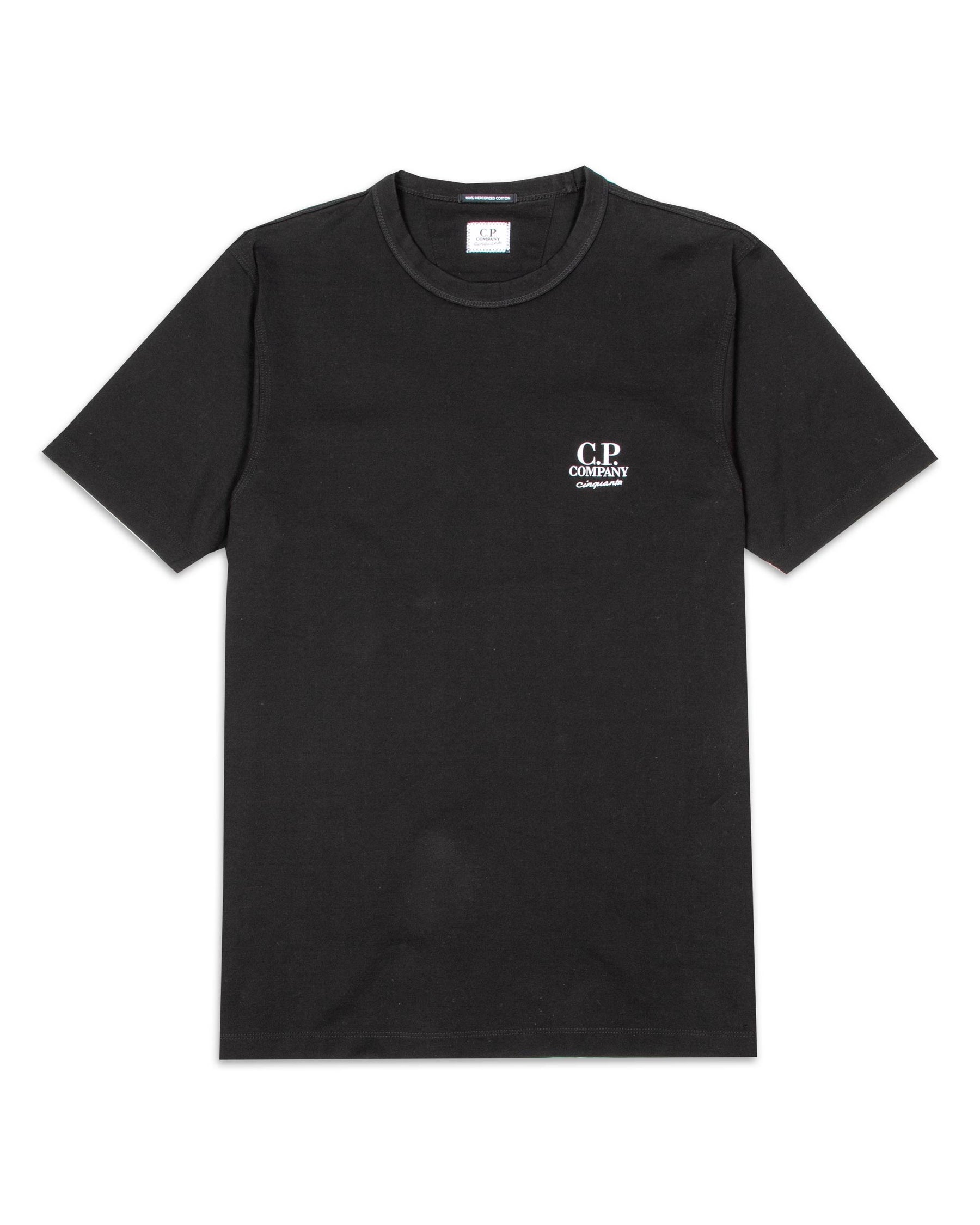 T-Shirt CP Company Cinquanta Black