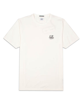T-Shirt CP Company Cinquanta Bianco