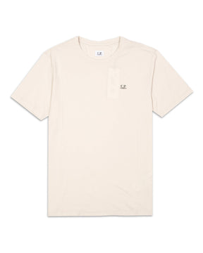 T-Shirt CP Company Jersey 30-1 Sabbia
