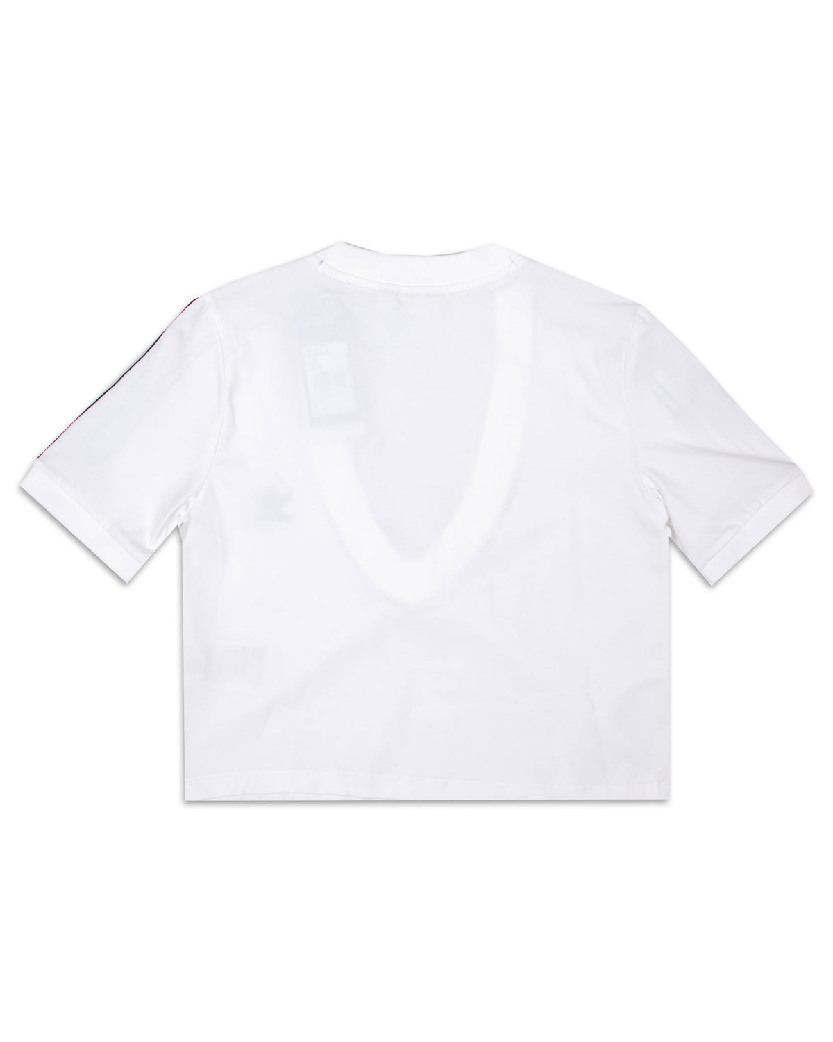 Woman Crop Tee Adidas White