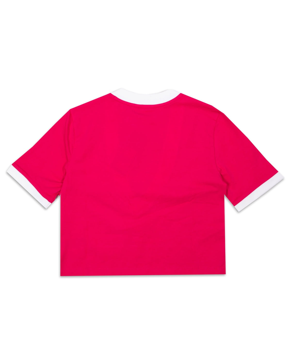 T-Shirt Crop Donna Adidas Fuxia