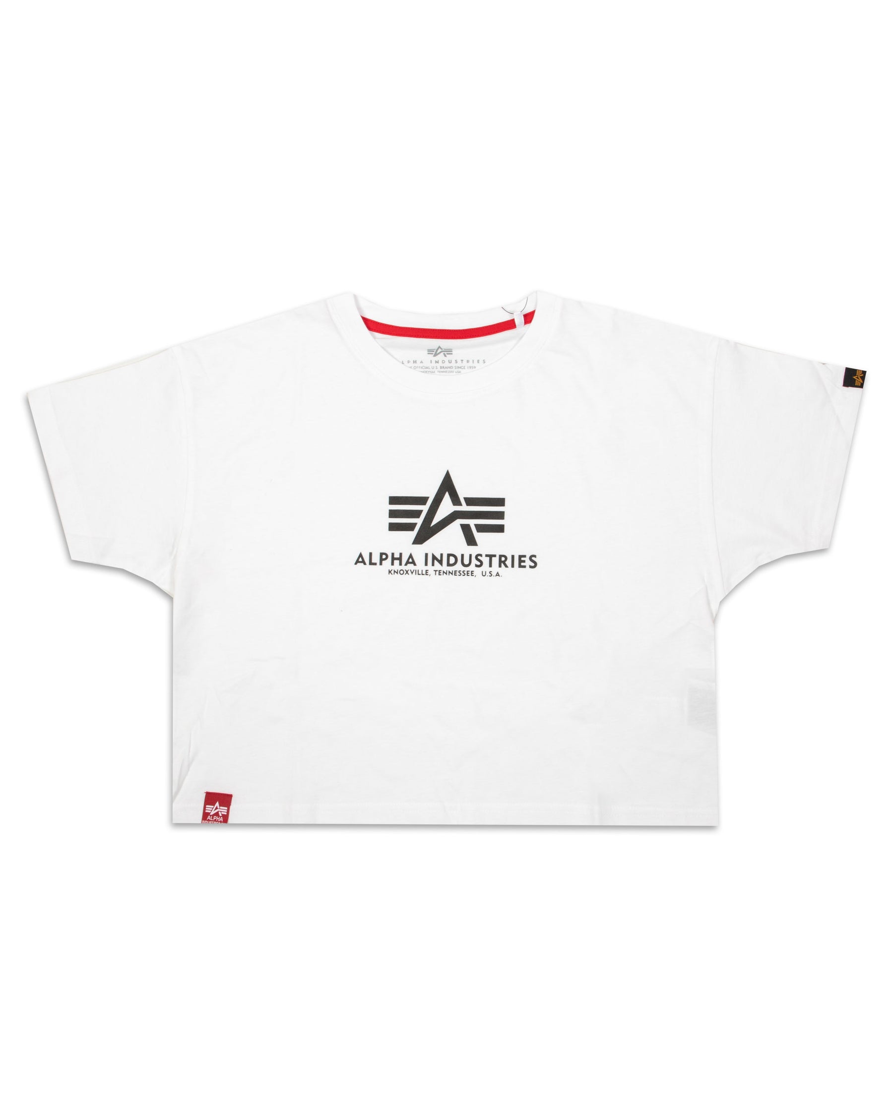 T-Shirt Crop Donna Alpha Industries