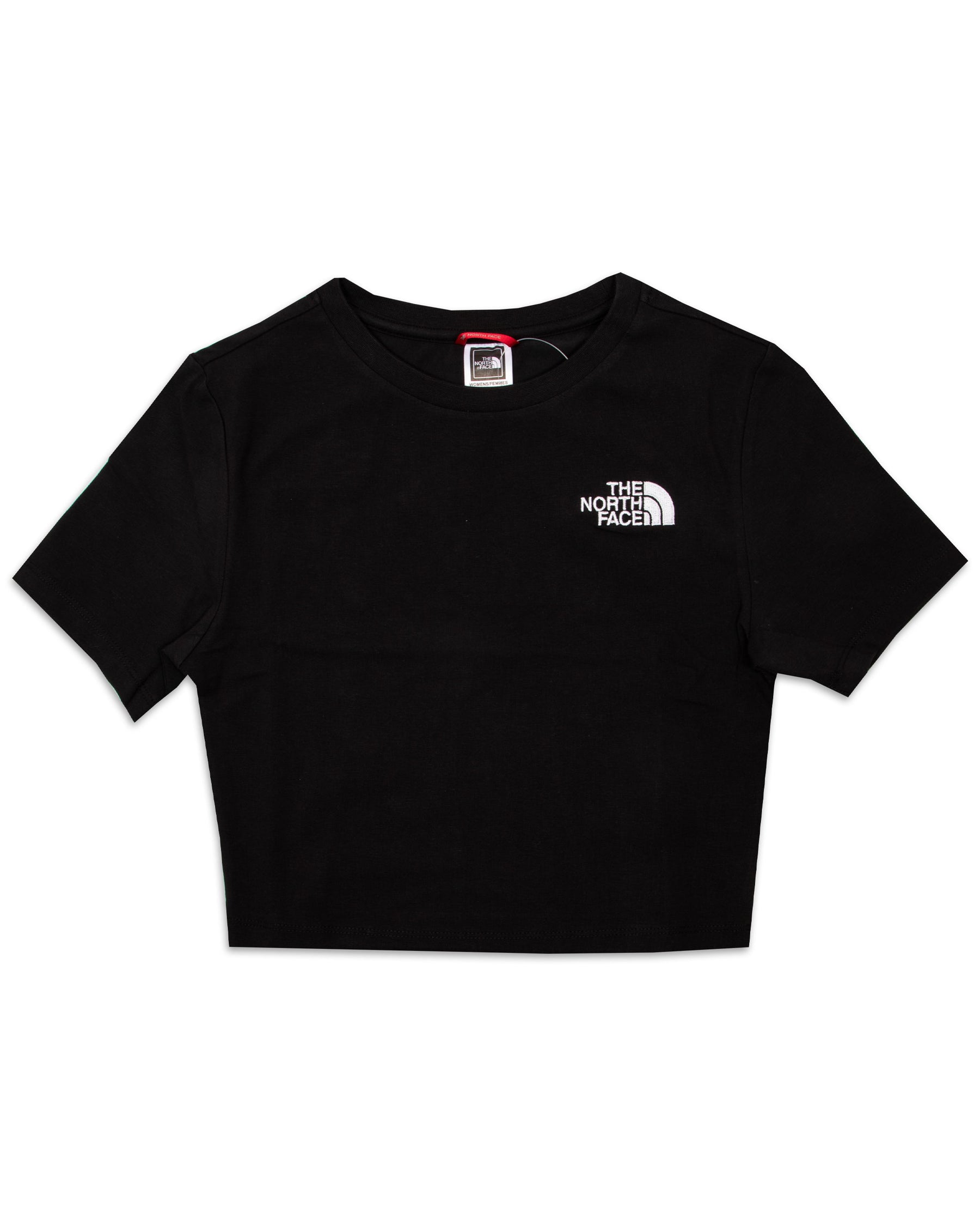 Crop Tee Woman The North Face Black