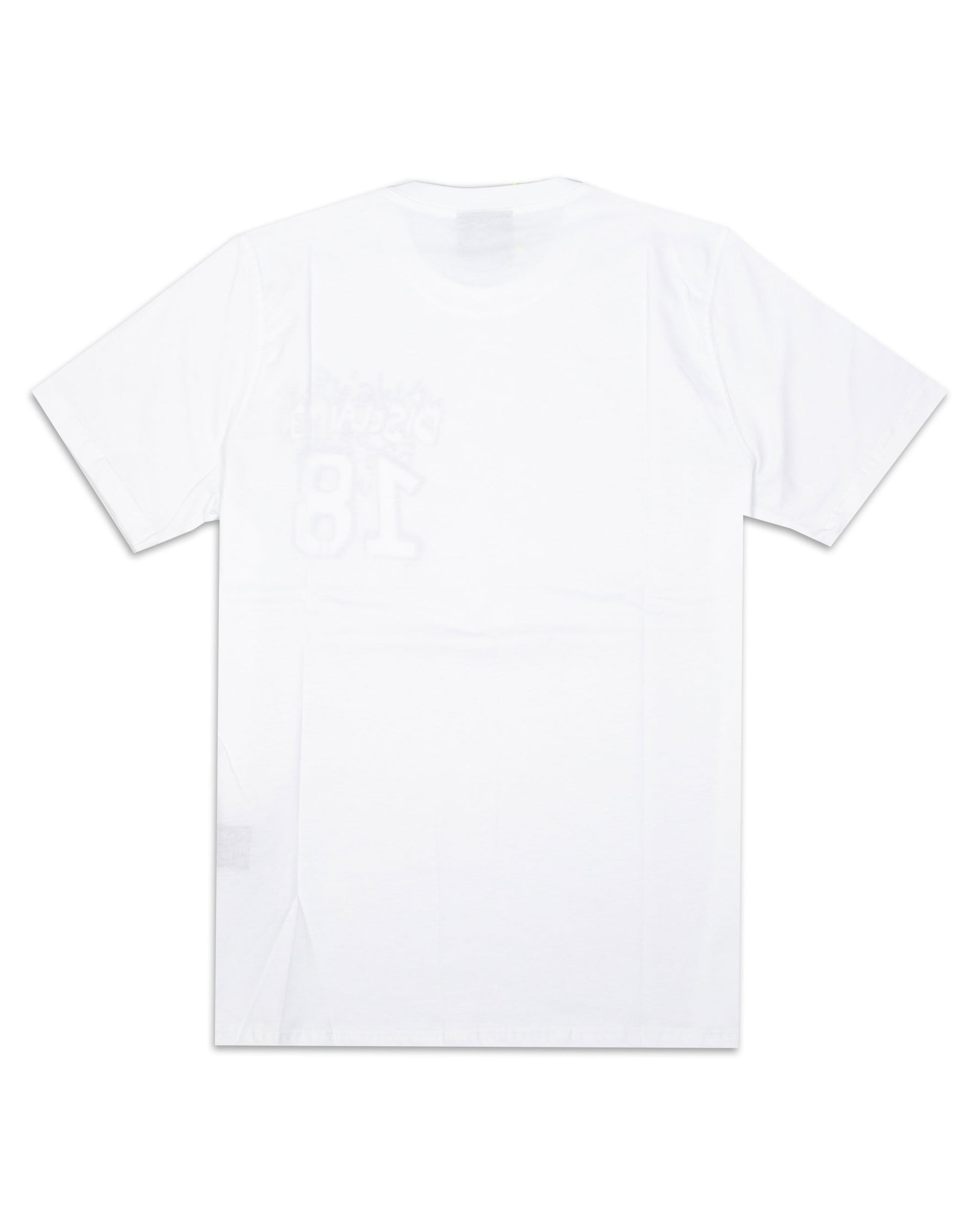 T-Shirt Disclaimer Uomo Bianco