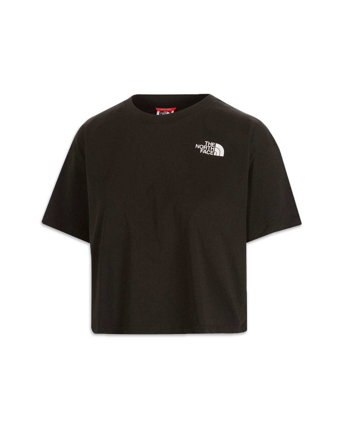 T-Shirt Donna The North Face Cropped Simple Dome Tee Nero