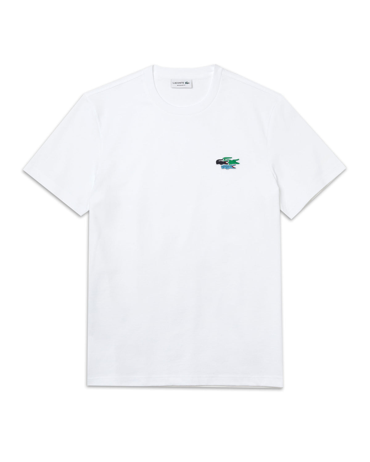 T-Shirt Lacoste Multi Logo Bianco TH7983-001