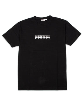 T-Shirt Napapijri S-Box SS2 Nero NP0A4FRL0411