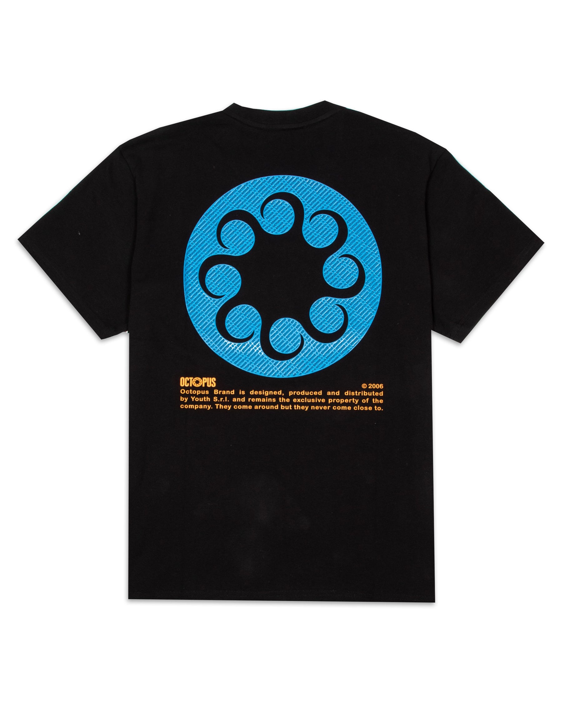T-Shirt Octopus 3D Logo 21WOTS06-Black