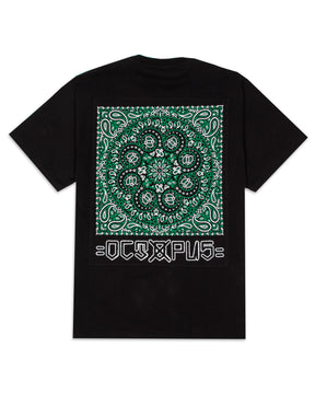 T-Shirt Octopus Bandana 21WOTS14-Nero
