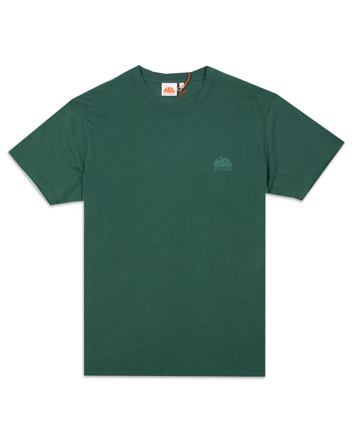 Man Tee Sundek Basic Logo Green