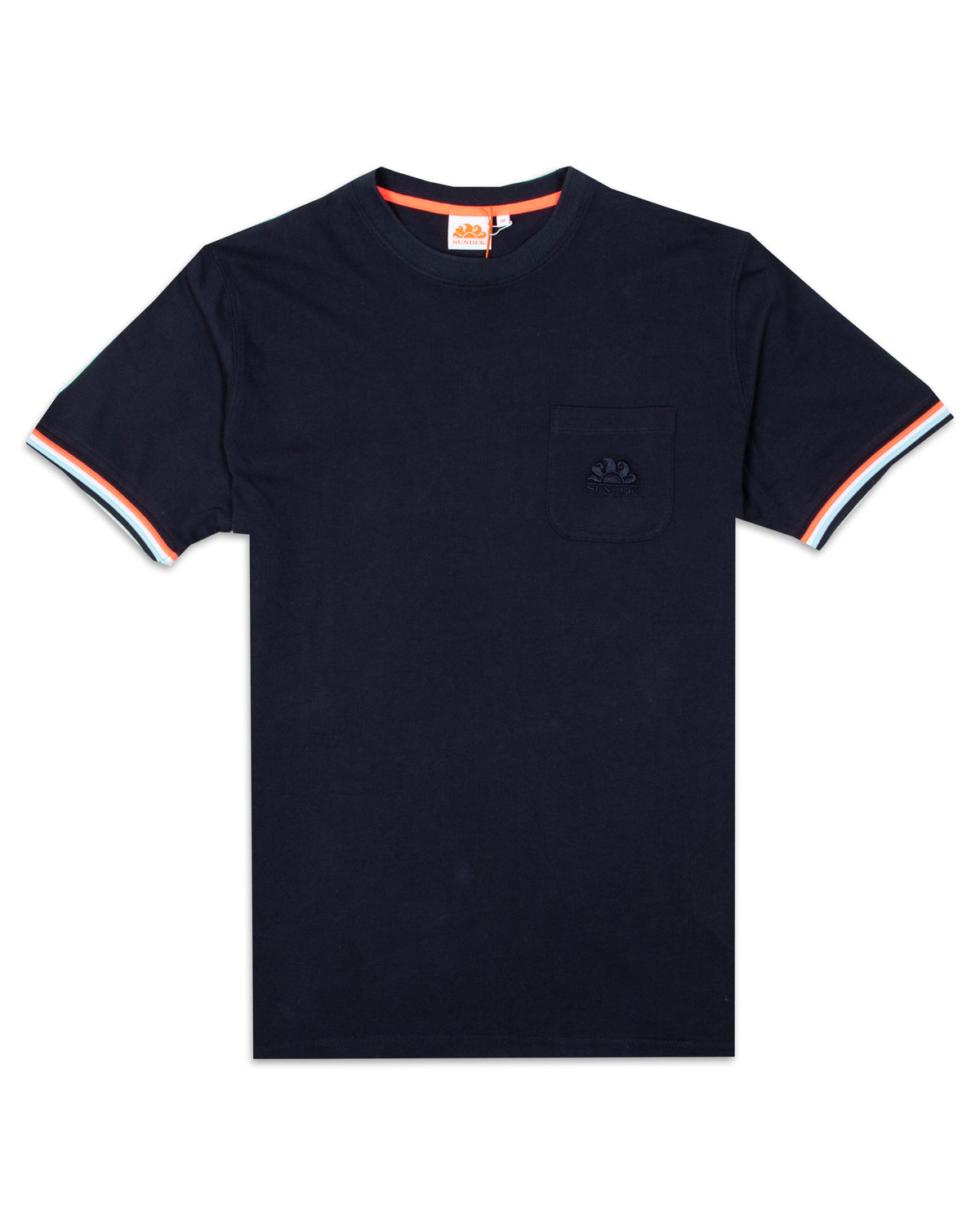 T-Shirt Uomo Sundek Pocket Tee Blu