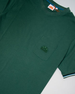 T-Shirt Uomo Sundek Pocket Tee Verde
