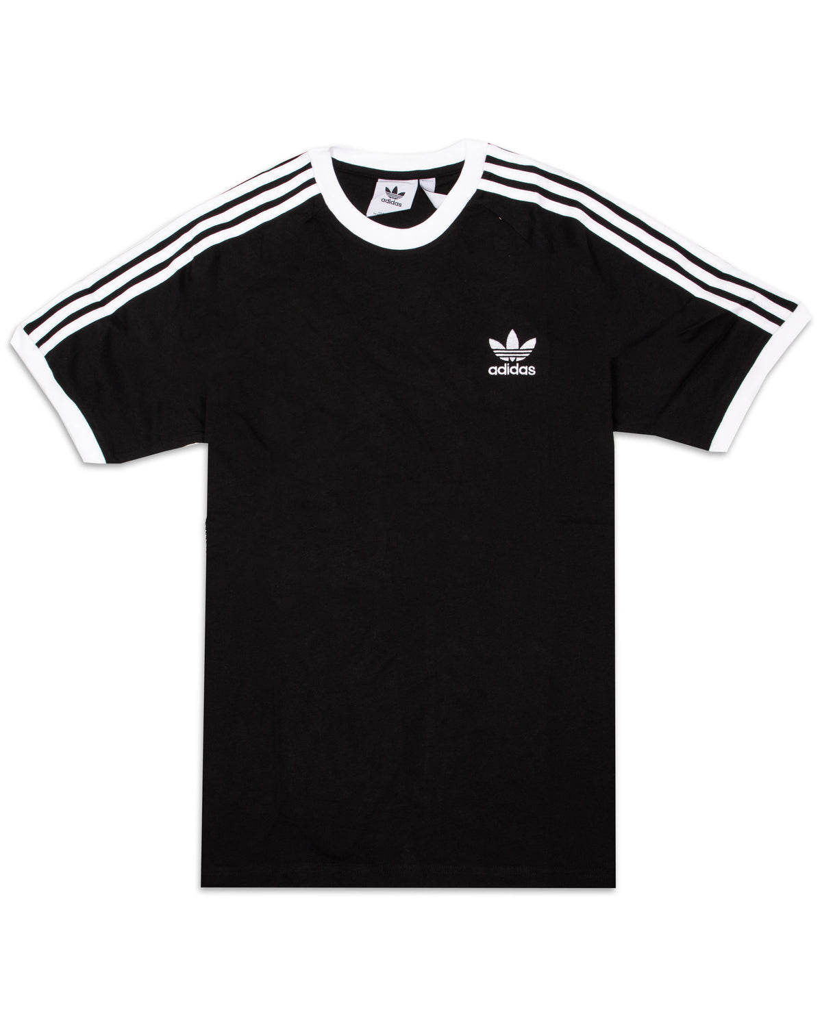 T-Shirt Uomo Adidas 3 Stripes Nero