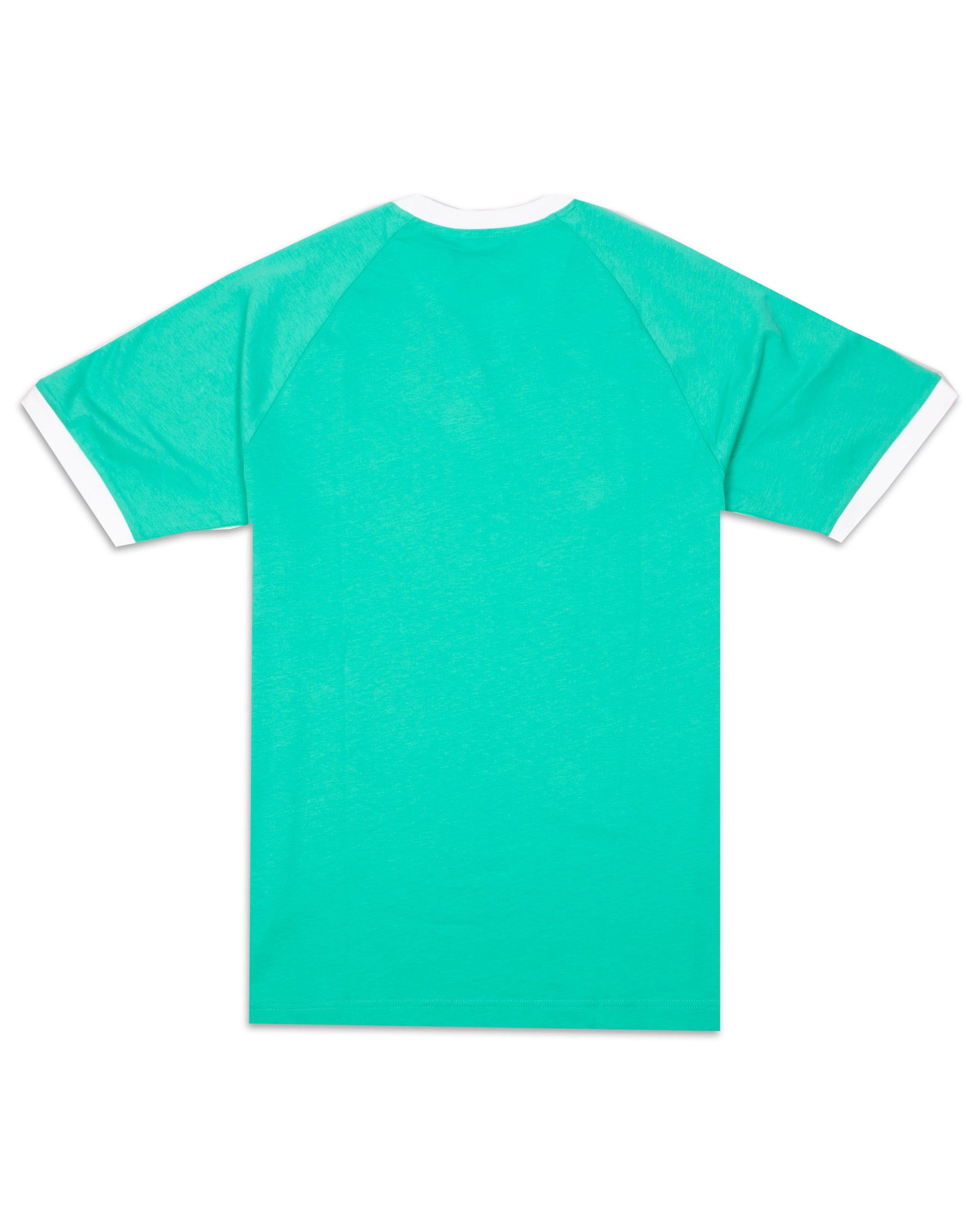 T-Shirt Uomo Adidas 3 Stripes Verde Acqua