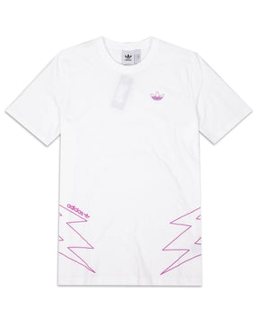 T-Shirt Uomo Adidas Lightning Bianco