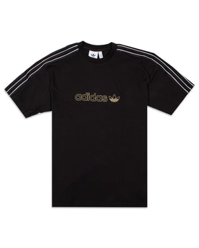T-Shirt Uomo Adidas Shadow Stripe Nero
