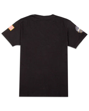 T-Shirt Uomo Alpha Industries Nasa Nera