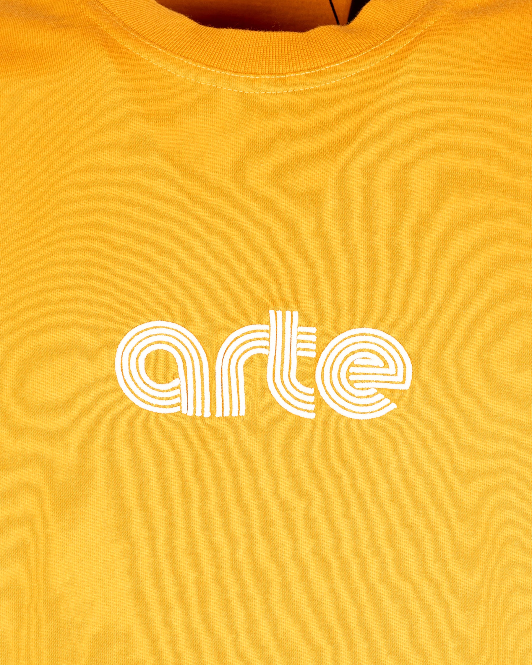Man Tee Arte Antwerp 3D Front Bauhaus Logo Orange