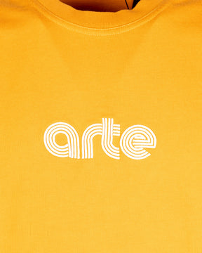 T-Shirt Uomo Arte Antwerp 3D Front Bauhaus Logo Arancio