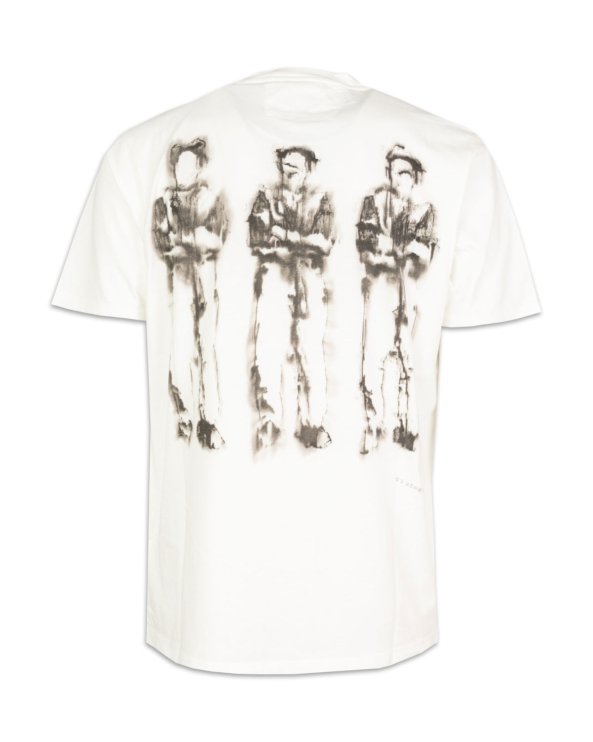 CP Company Jersey Logo T-Shirt Gauze White