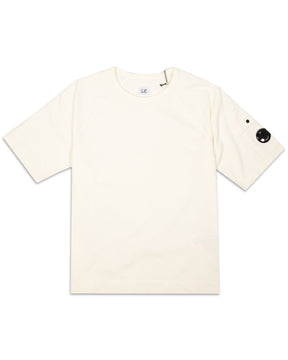 T-Shirt Uomo CP Company Pocket Gauze White