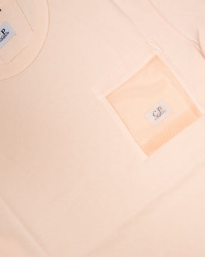 T-Shirt Uomo CP Company Tacting Piquet Tee Rosa