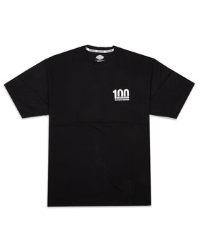 Man Tee Dickies 100 Logo Black