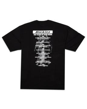 T-Shirt Uomo Dickies 100 Logo Nero