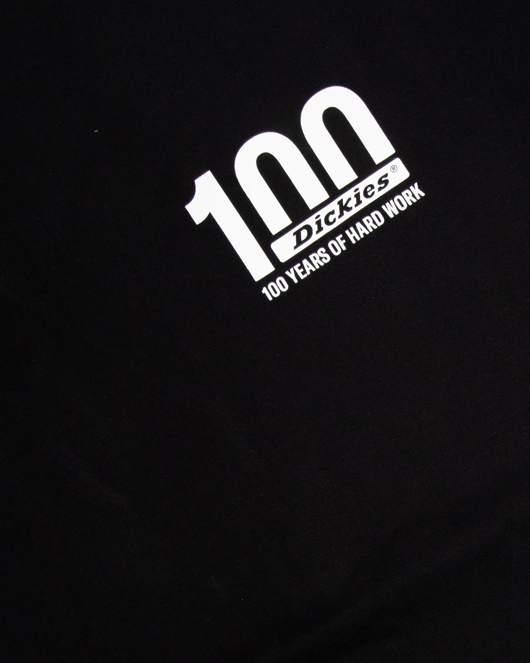 T-Shirt Uomo Dickies 100 Logo Nero