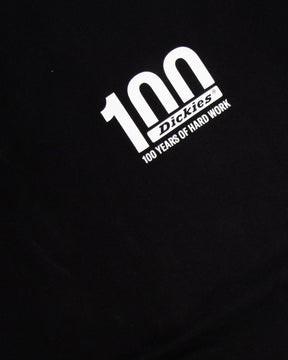 Man Tee Dickies 100 Logo Black